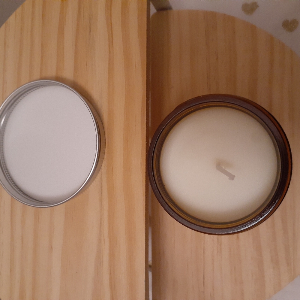 ✂️3/$15 Scented Candle in Glass Jar - Picture 3 of 3